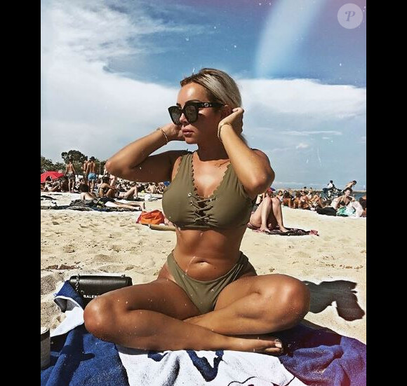 Fidji Ruiz des "Princes de l'amour 6" en maillot de bain - Instagram, 9 juillet 2018