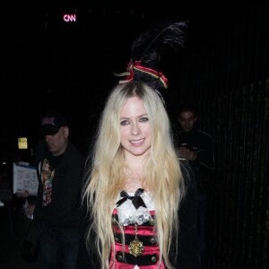 Avril Lavigne - Les célébrités arrivent à la soirée Just Jared Halloween à West Hollywood, le 27 octobre 2018