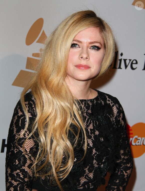Avril Lavigne - Soirée de Gala Clive Davis Pre-Grammy à l'hôtel Hilton de Beverly Hills le 14 février 2016.