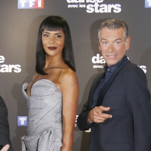 Jean Marc Généreux, Shy'm, Patrick Dupont, Chris Marques - Photocall de la saison 9 de l'émission "Danse avec les stars" (DALS) au siège de TF1 à Boulogne-Billancourt le 11 septembre 2018. © Christophe Aubert via Bestimage
