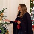 Melania Trump présente les décorations de Noël de la Maison Blanche le 25 novembre 2018.