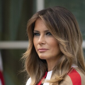 La première dame Melania Trump lors de la traditionnelle cérémonie de Thanksgiving à la Maison Blanche à Washington, le 20 novembre 2018.