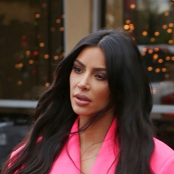Exclusif - Kim Kardashian à Van Nuys, le 6 décembre 2018