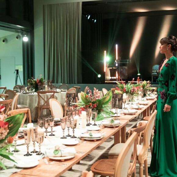 Exclusif - Sonia Rolland (Présidente de Maïsha Africa) avant le début du dîner de gala au profit de son association "Maïsha Africa", qui vient en aide aux enfants du Rwanda, au Pavillon Gabriel, à Paris, le 17 décembre 2018. Près de 125 000 euros de dons ont été récoltés pendant la soirée, organisée en partenariat avec la Fondation Congo Kitoko, Mixa et LVMH. © Gorassini-Moreau/Bestimage
