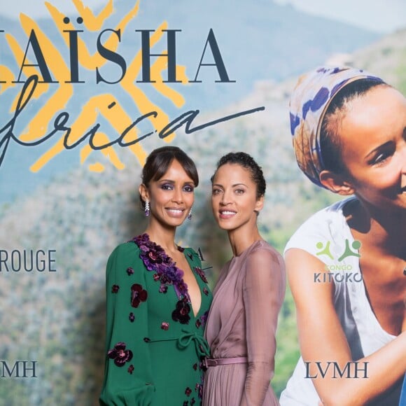 Exclusif - Sonia Rolland (Présidente de Maïsha Africa) et Noémie Lenoir - Dîner de gala au profit de l'association "Maïsha Africa" de Sonia Rolland, qui vient en aide aux enfants du Rwanda, au Pavillon Gabriel, à Paris, le 17 décembre 2018. Près de 125 000 euros de dons ont été récoltés pendant la soirée, organisée en partenariat avec la Fondation Congo Kitoko, Mixa et LVMH. © Gorassini-Moreau/Bestimage