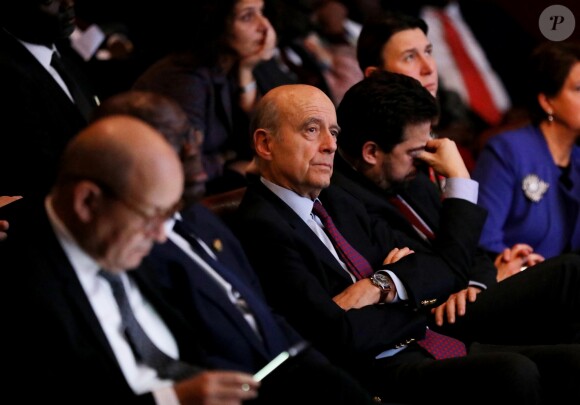 Exclusif - Alain Juppé - 5e édition de la cérémonie de remise des prix de la Fondation Chirac (le Prix Culture pour la paix et le Prix Chirac pour la prévention des conflits) au musée du Quai Branly - Jacques Chirac à Paris le 18 décembre 2018. © Dominique Jacovides / Bestimage