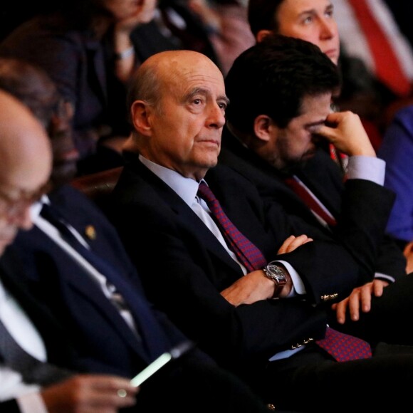 Exclusif - Alain Juppé - 5e édition de la cérémonie de remise des prix de la Fondation Chirac (le Prix Culture pour la paix et le Prix Chirac pour la prévention des conflits) au musée du Quai Branly - Jacques Chirac à Paris le 18 décembre 2018. © Dominique Jacovides / Bestimage