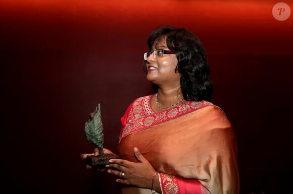 Exclusif - Dinushika Dissanayake, lauréate du Prix Chirac pour la prévention des conflits - 5e édition de la cérémonie de remise des prix de la Fondation Chirac (le Prix Culture pour la paix et le Prix Chirac pour la prévention des conflits) au musée du Quai Branly - Jacques Chirac à Paris le 18 décembre 2018. © Dominique Jacovides / Bestimage