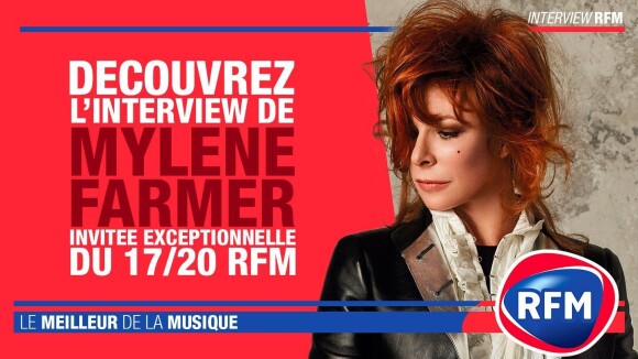 Mylène Farmer invitée du 17/20 sur RFM, le 18 décembre 2018.