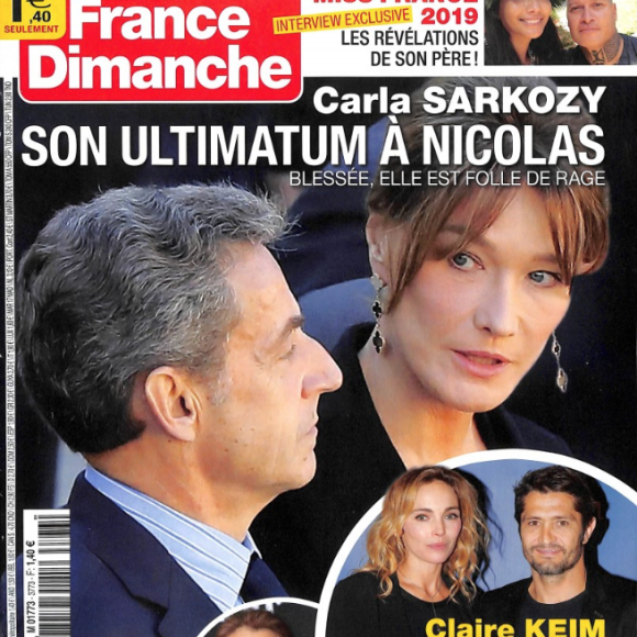 France Dimanche, décembre 2018.