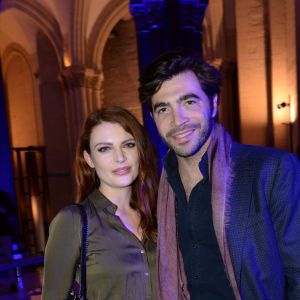 Exclusif - Elodie Frégé et son compagnon Gian Marco Tavani - Soirée de lancement de la marque Trilobe Watches au musée des Arts et Métiers à Paris, France, le 17 décembre 2018. © Rachid Bellak/Bestimage  (No Web No Blog pour la Belgique et la Suisse)17/12/2018 - Paris