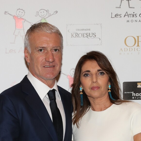 Exclusif - Didier Deschamps et sa femme Claude - Soirée de fin d'année de l'association monégasque "Les Amis du Liban à Monaco" dont il est le parrain au Bay Hotel à Monaco le 19 décembre 2018. © Jean-Charles Vinaj/PRM/Bestimage