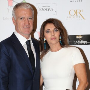 Exclusif - Didier Deschamps et sa femme Claude - Soirée de fin d'année de l'association monégasque "Les Amis du Liban à Monaco" dont il est le parrain au Bay Hotel à Monaco le 19 décembre 2018. © Jean-Charles Vinaj/PRM/Bestimage