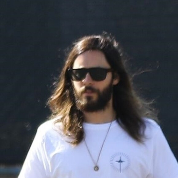 Exclusif - Jared Leto se rend à son cours de gym à Hollywood, le 24 octobre 2018