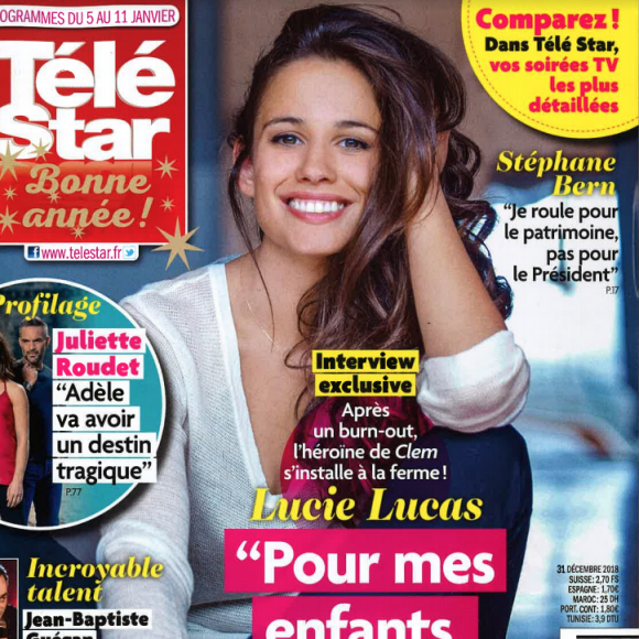 Télé Star, décembre 2018.