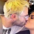 Demi Lovato et son nouveau chéri Henri Alexander se font un bisou dans une story publiée sur Instagram le 29 décembre 2018