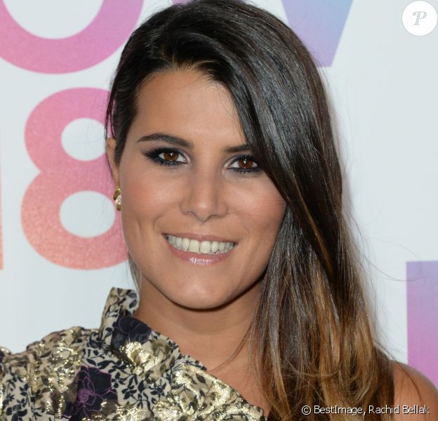Karine Ferri - Photocall du "Etam Live Show 2018" aux Beaux-Arts à Paris, le 25 septembre 2018. © Rachid Bellak/Bestimage