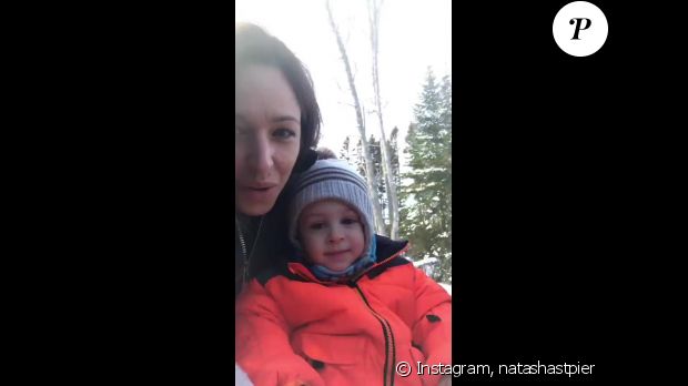 Natasha-St-Pier, &quot;retour aux sources&quot; avec son fils Bixente sur Instagram, le 6 janvier 2019.