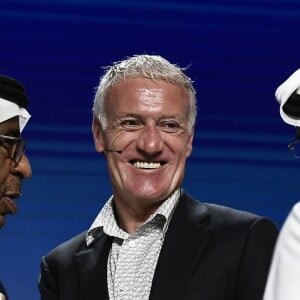 Didier Deschamps lors de la 13e édition de la Dubai International Sports Conference le 2 janvier 2019.