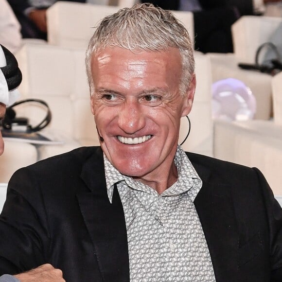  Didier Deschamps lors de la 13e édition de la Dubai International Sports Conference le 2 janvier 2019.