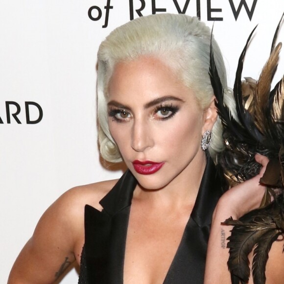 Lady Gaga (Robe Ralph Lauren) à la soirée de gala des National Board of Review of Motion Pictures Awards à la salle de réception Cipriani sur la 42ème rue à New York City, New York, Etats-Unis, le 8 janver 2019.