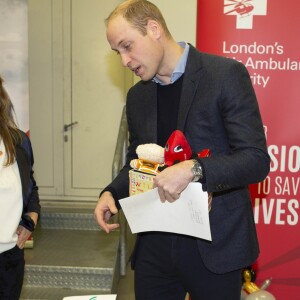 Le prince William, duc de Cambridge, célébrait le 9 janvier 2019 à l'Hôpital royal de Londres les 30 ans de l'association London Air Ambulance, un service d'ambulances aériennes.