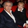 Arielle Dombasle et son mari Bernard-Henri Lévy (BHL) - Avant première du film "Monsieur & Madame Adelman" cinéma MK2 Bibliothèque à Paris, le 27 février 2017. © Veeren/Bestimage