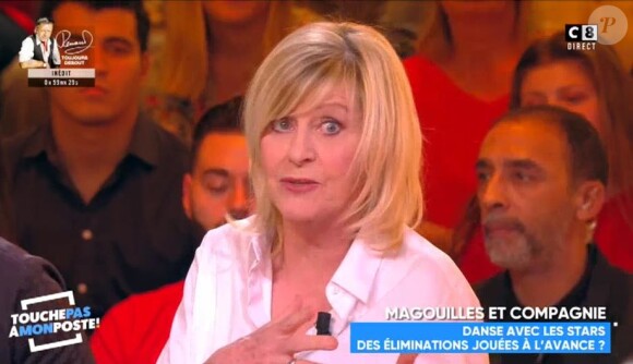Chantal Ladesou dans "Touche pas à mon poste", C8, 9 janvier 2019