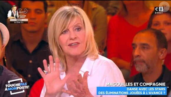 Chantal Ladesou dans "Touche pas à mon poste", C8, 9 janvier 2019