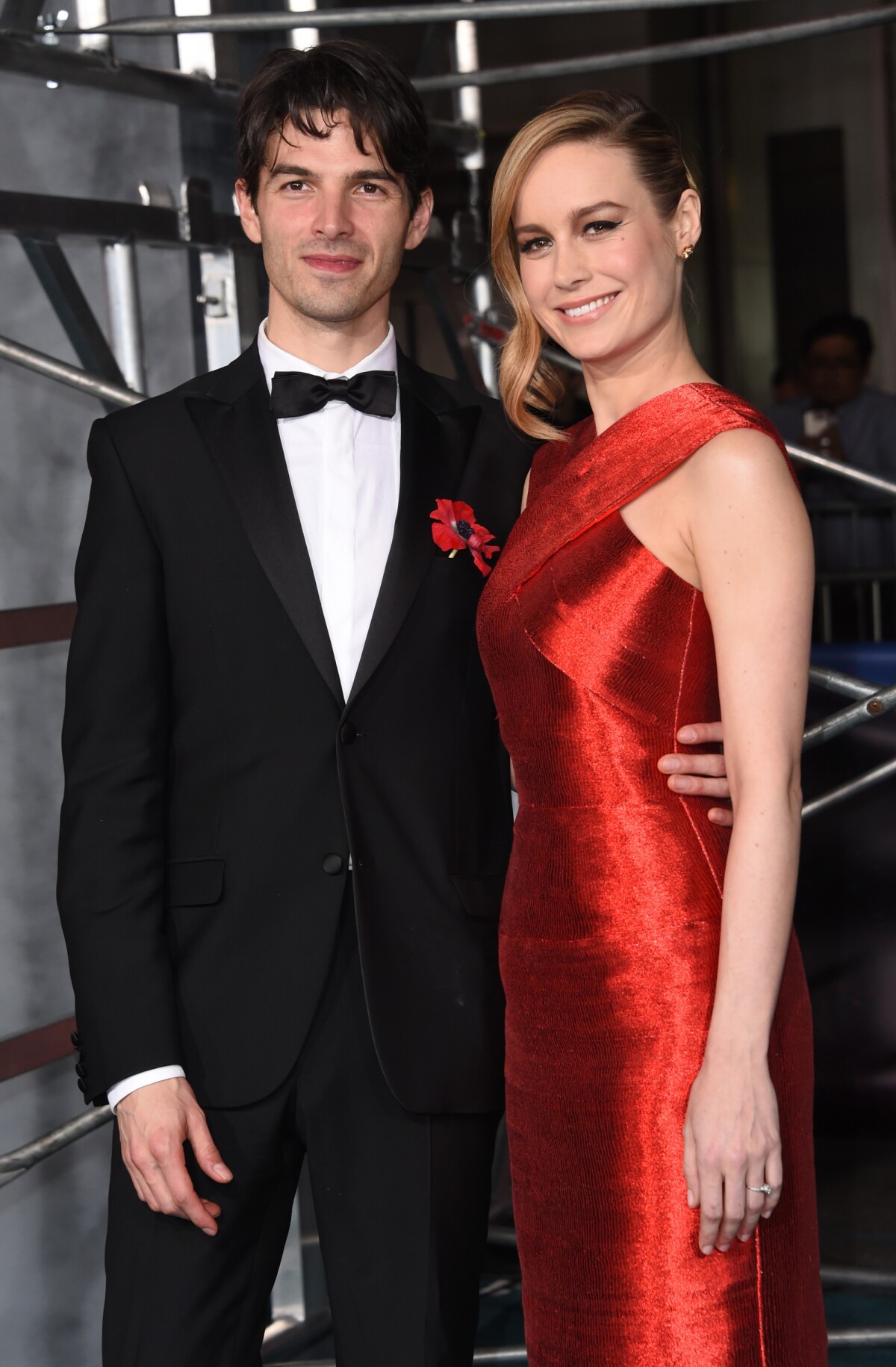 Photo Brie Larson et fiancé Alex Greenwald à la première de 'Kong