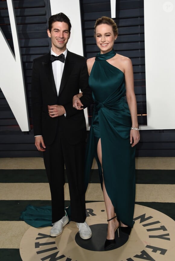 Brie Larson et sa fiancée Alex Greenwald - Vanity Fair Oscar viewing party 2017 au Wallis Annenberg Center for the Performing Arts à Beverly Hills, le 26 février 2017. © Chris Delmas/Bestimage