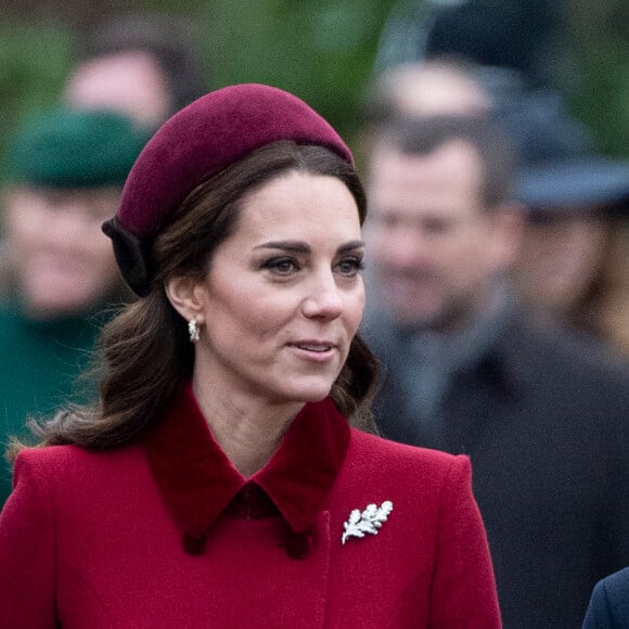 Kate Middleton, duchesse de Cambridge, Meghan Markle, duchesse de Sussex - La famille royale assiste à la messe de Noël à Sandringham le 25 décembre 2018.