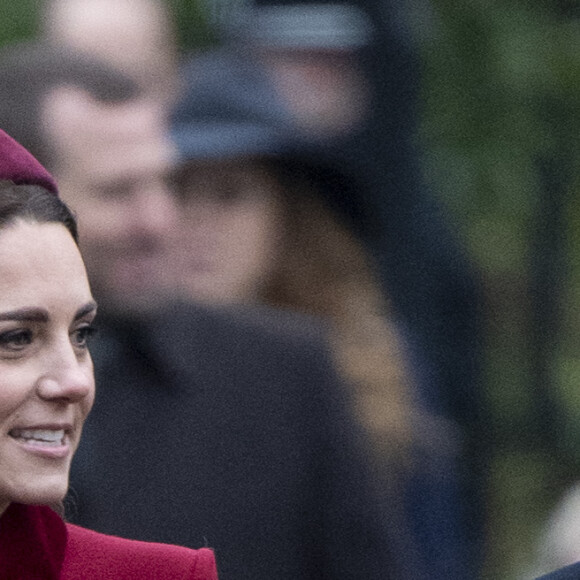 Kate Middleton, duchesse de Cambridge, Meghan Markle, duchesse de Sussex - La famille royale assiste à la messe de Noël à Sandringham le 25 décembre 2018.