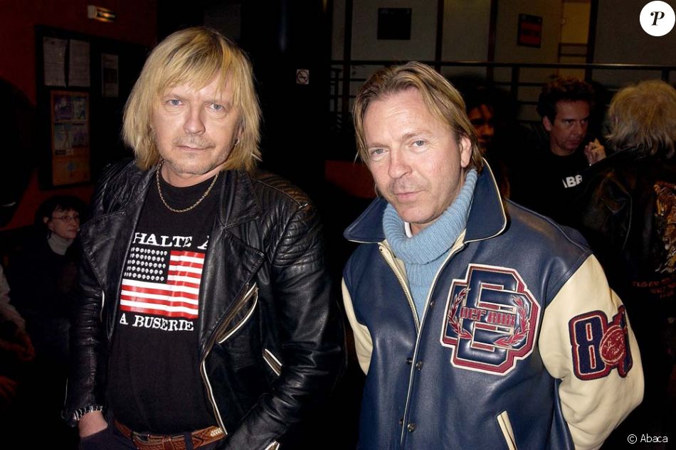 Qui Sont Les Frères Et Sœurs De Renaud Renaud et son frère Thierry Séchan à Paris, le 18 février 2003