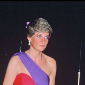 Lady Diana en Thaïlande en 1988.