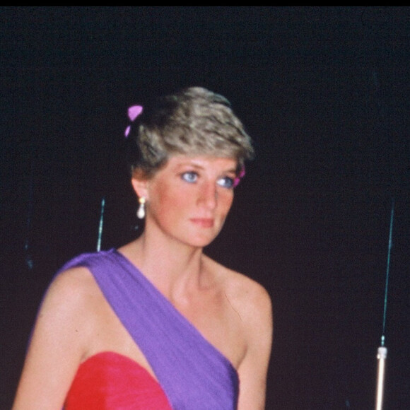 Lady Diana en Thaïlande en 1988.