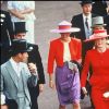 Lady Diana au Royal Ascot en 1990.