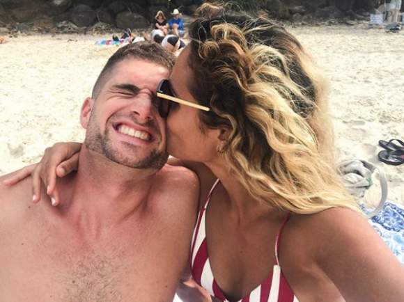 Cassandre (Koh-Lanta) et son amoureux Julien en Australie, le 4 janvier 2019.