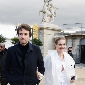 Antoine Arnault et sa compagne Natalia Vodianova au défilé homme automne-hiver 2019-2020 Louis Vuitton par Virgil Abloh à Paris. Le 17 janvier 2019 © CVS-Veeren / Bestimage