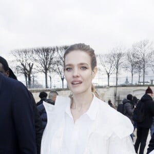 Antoine Arnault et sa compagne Natalia Vodianova au défilé homme automne-hiver 2019-2020 Louis Vuitton par Virgil Abloh à Paris. Le 17 janvier 2019 © CVS-Veeren / Bestimage