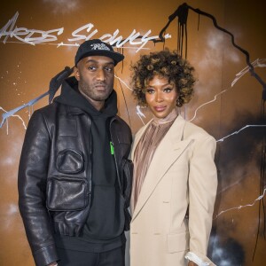 Virgil Abloh et Naomi Campbell - défilé homme automne-hiver 2019-2020 Louis Vuitton par Virgil Abloh à Paris. Le 17 janvier 2019 © CVS-Veeren / Bestimage