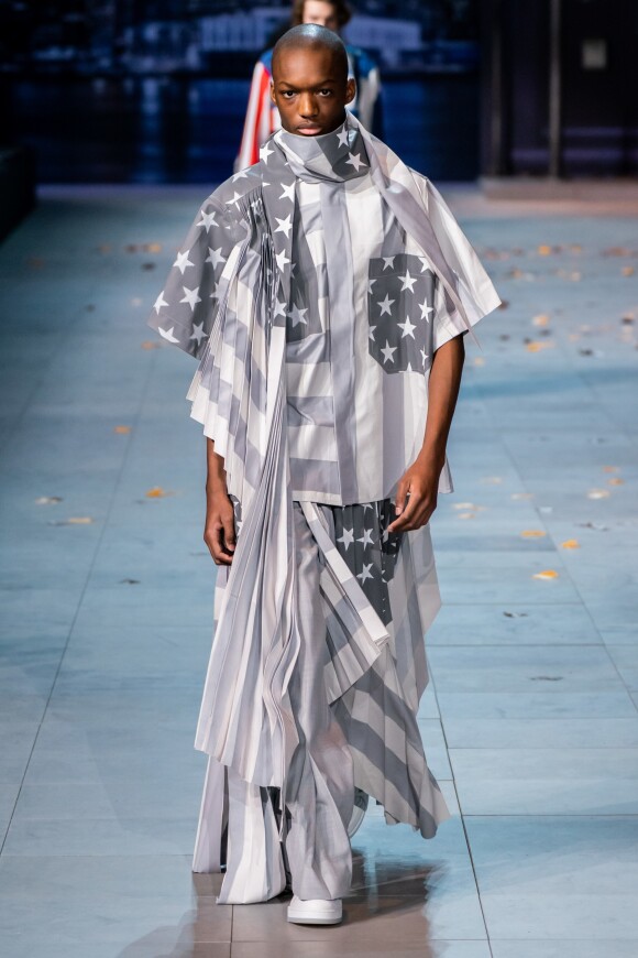 Photo : Défilé homme automne-hiver 2019-2020 Louis Vuitton par Virgil Abloh  à Paris. Le 17 janvier 2019 © CVS-Veeren / Bestimage - Purepeople