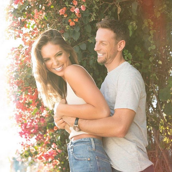 Jenson Button et Brittny Ward bientôt parents pour la première fois, à l'été 2019.