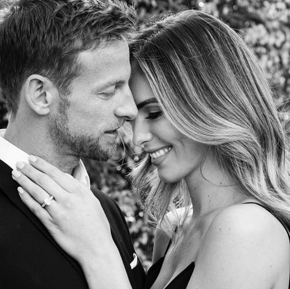 Jenson Button et Brittny Ward bientôt parents pour la première fois, à l'été 2019.