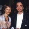 Jean-Michel Jarre et Charlotte Rampling en 1990.