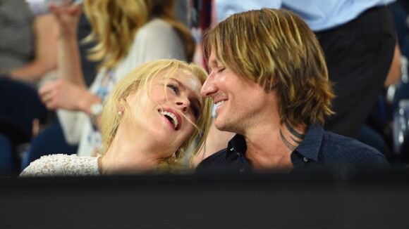 Nicole Kidman et Keith Urban plus amoureux que jamais à l'Open d'Australie