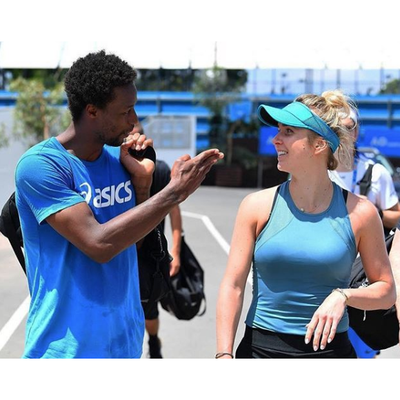Gaël Monfils et Elina Svitolina affichent leur romance sur Instagram depuis le 18 janvier 2019.


