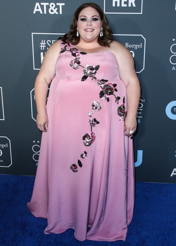 Chrissy Metz - Photocall de la 24ème soirée des "Annual Critics's Choice Awards" à Santa Monica. Le 13 janvier 2019