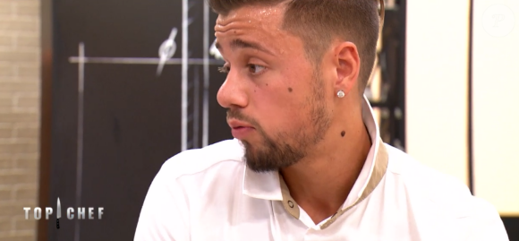 Florian lors du premier épisode de "Top Chef" saison 10, diffusé le 6 février 2019 sur M6.
