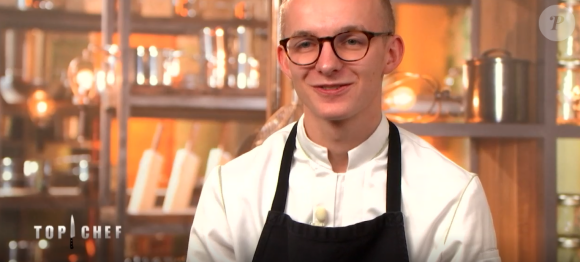 Maël lors du premier épisode de "Top Chef" saison 10, diffusé le 6 février 2019 sur M6.